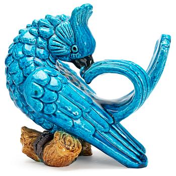 347. A Gunnar Nylund stoneware figure of a bird, Rörstrand.