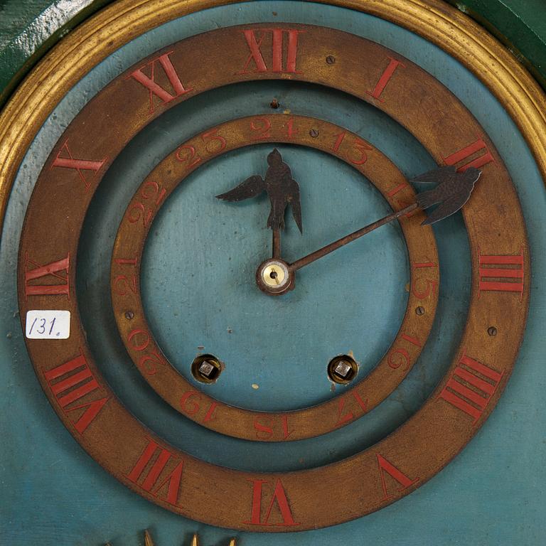 A French wall clock, second part of the 19th Century.