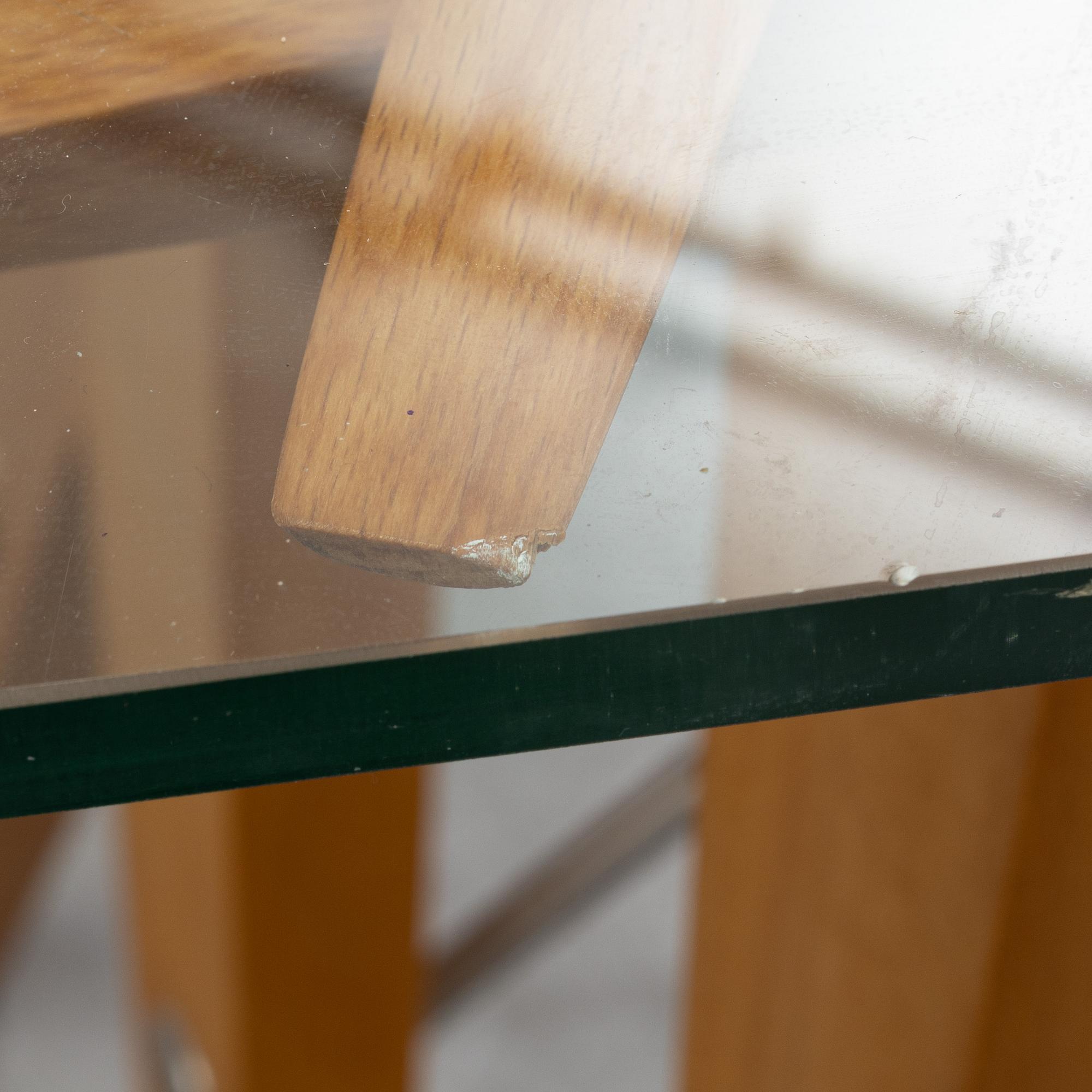 A dining table, Italy 1980-90s.