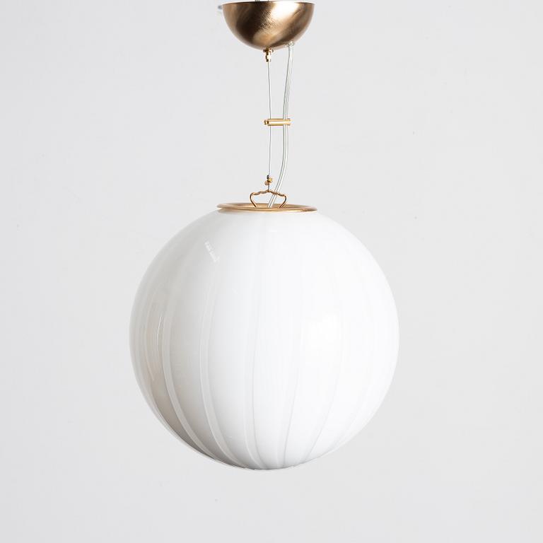 Taklampa, troligen Murano, Italien.