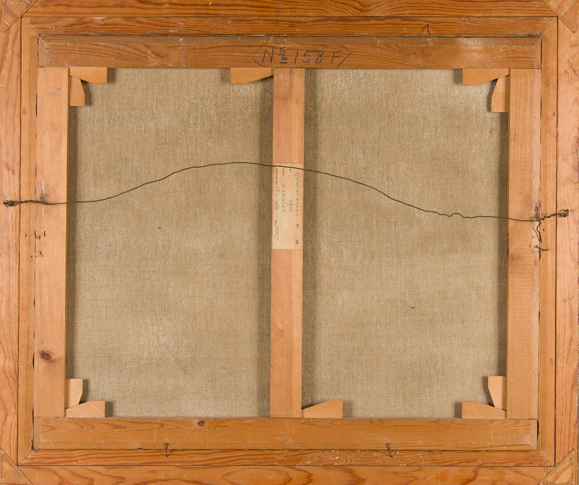 Hjalmar Grahn, Kanava.