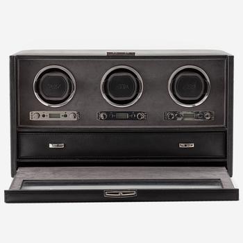 Wolf, Blake, Triple Watch Winder, 25 x 45 x 25 cm.