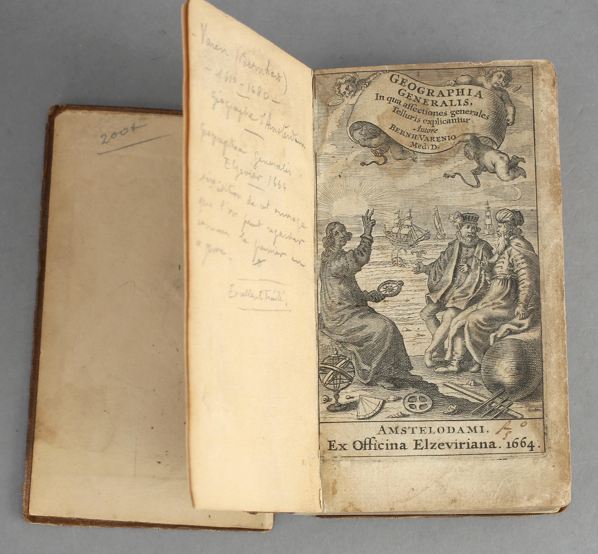 GEOGRAFIBOK, "Geoprahia Generalis", Amsterdam, 1664.
