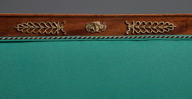 A Empire-style circa 1900 sofa.