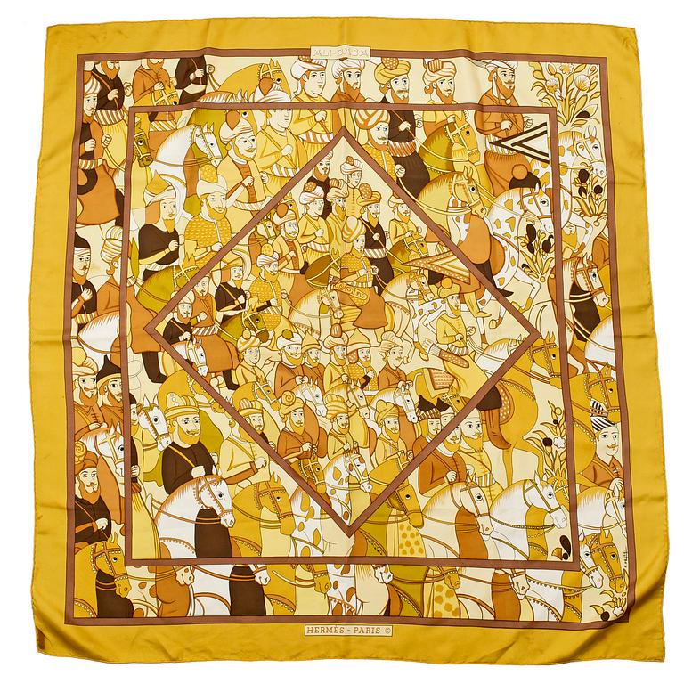 SCARF, "Ali-Baba", Pierre Peron, Hermès, Paris.
