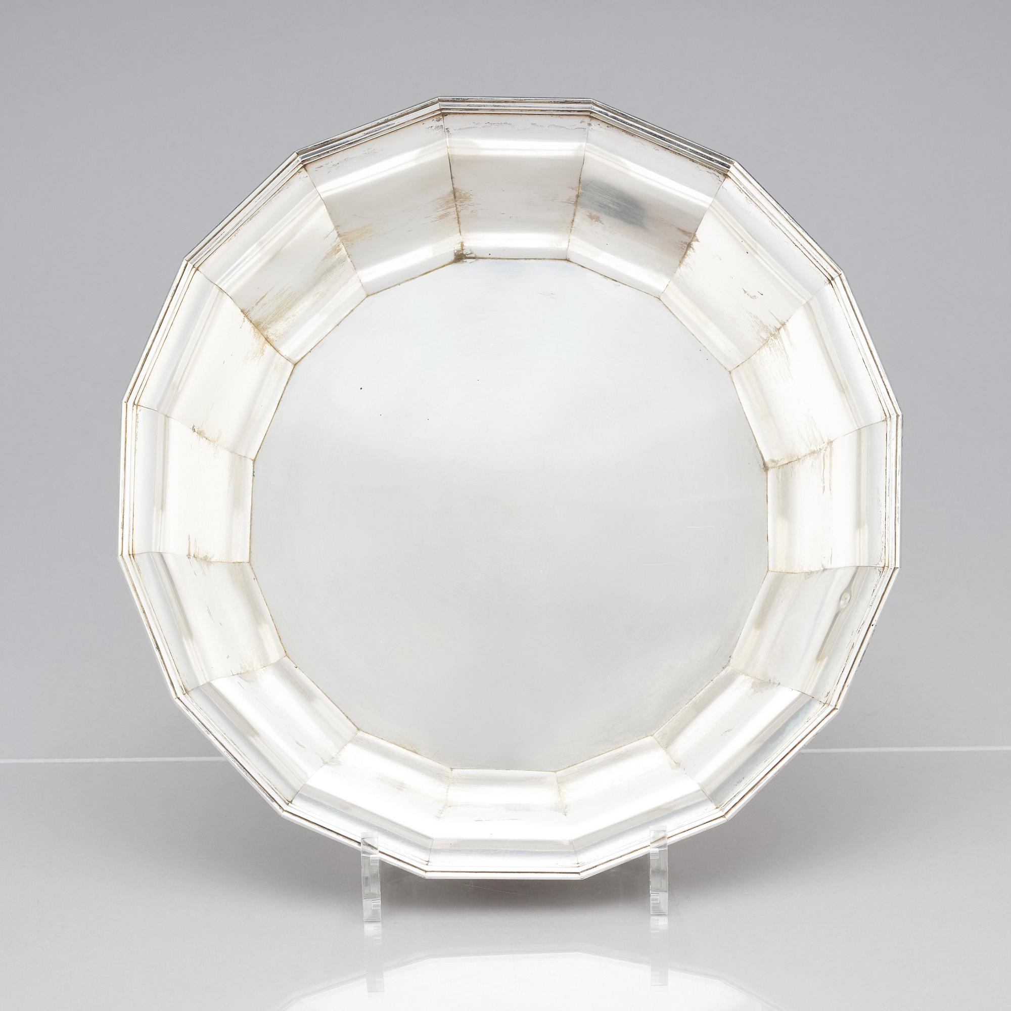 Wiwen Nilsson, a sterling silver bowl, Lund, Sweden 1964.
