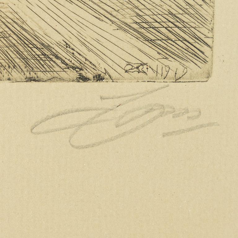 Anders Zorn,  "Balans".