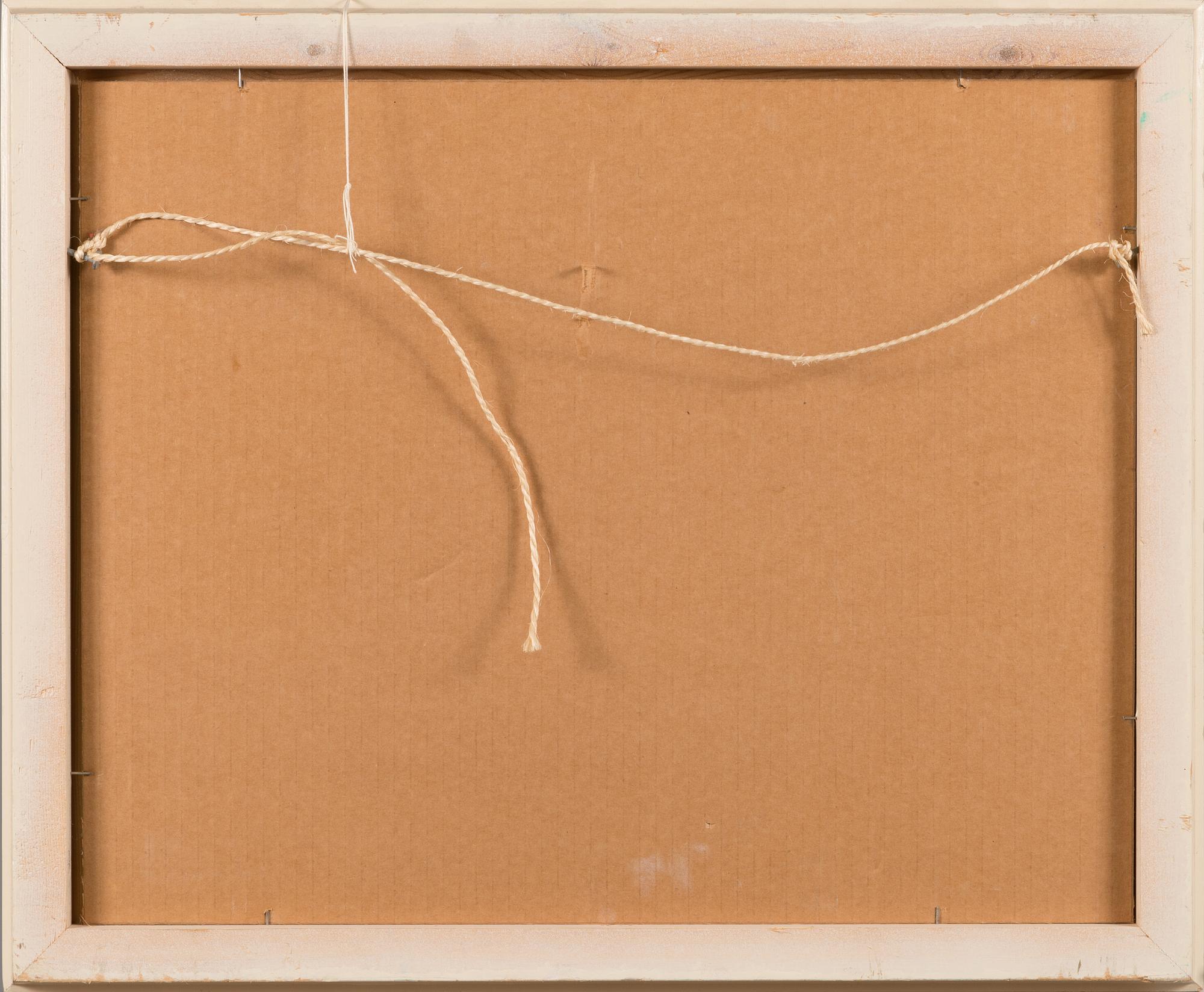 PAUL ALLIK, oil on board, signed and dated -90.