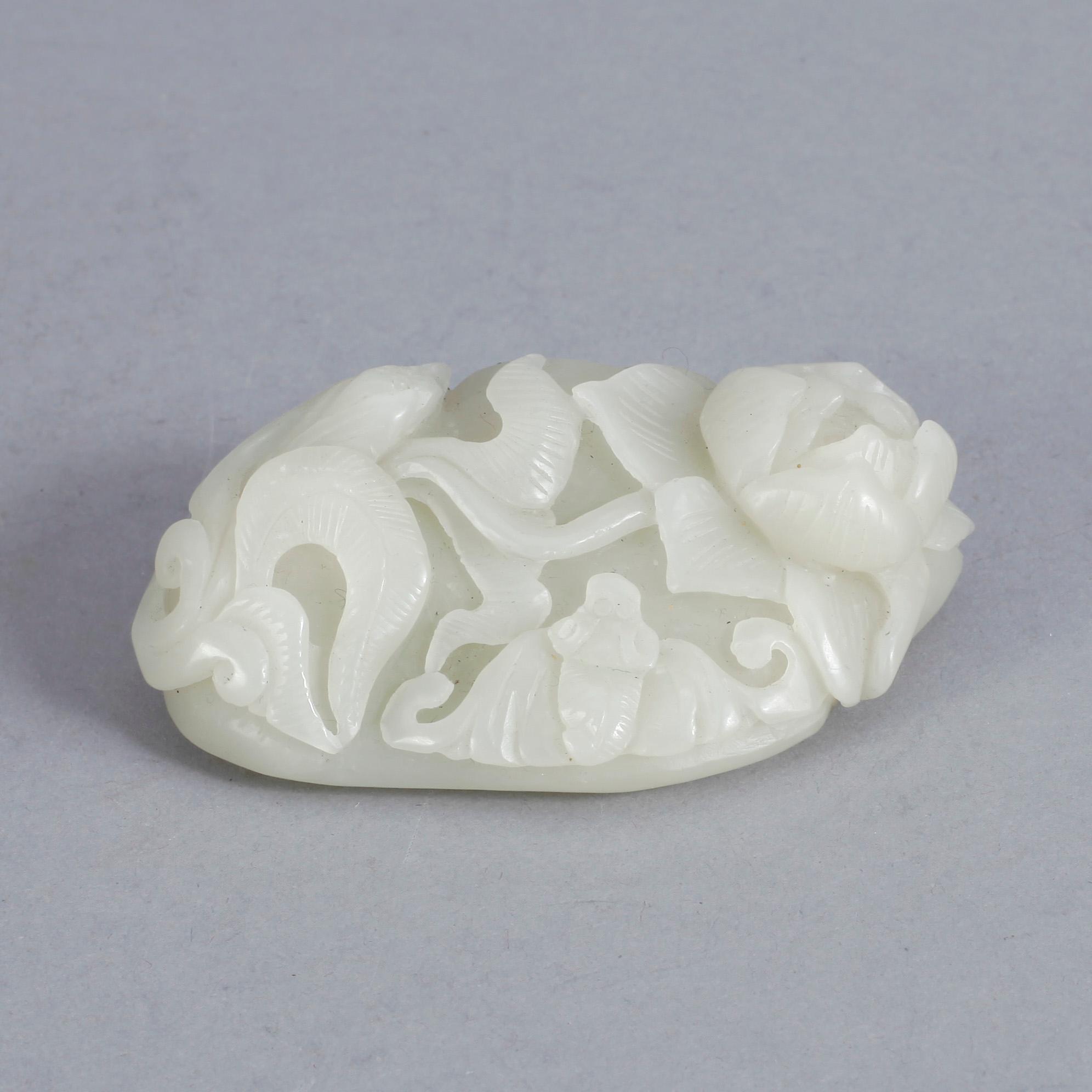 SKULPTUR, nefrit, Kina.