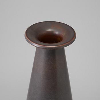 GUNNAR NYLUND, vase, stone ware, Rörstrand 1960's.