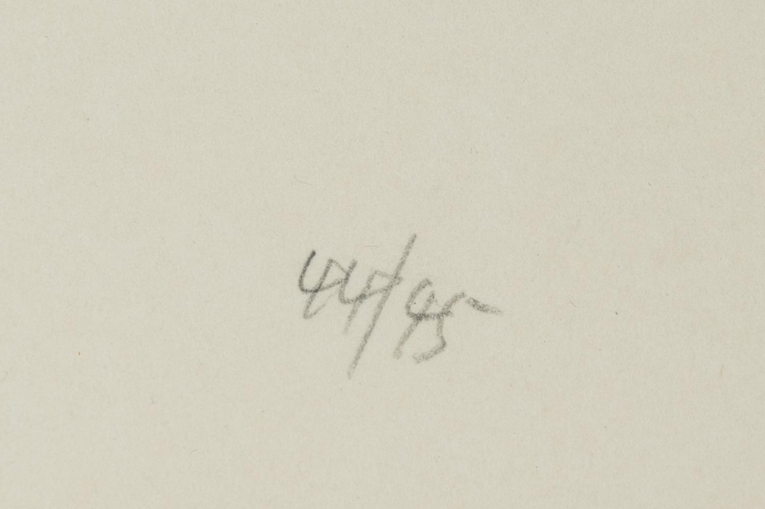 Toko Shinoda, lithograph in colours, signed 44/95.