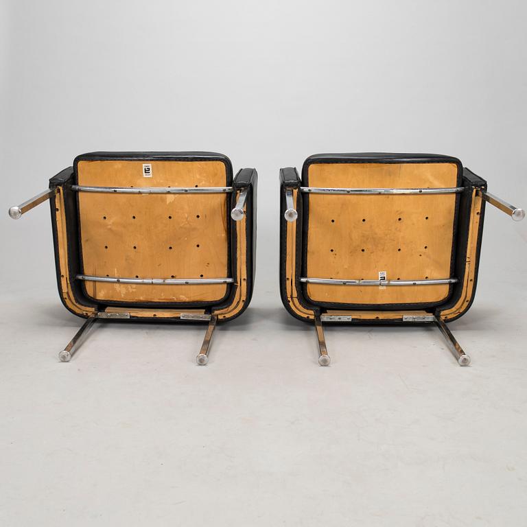 Pekka Perjo, a pair of 1969's armchairs for Haimi.
