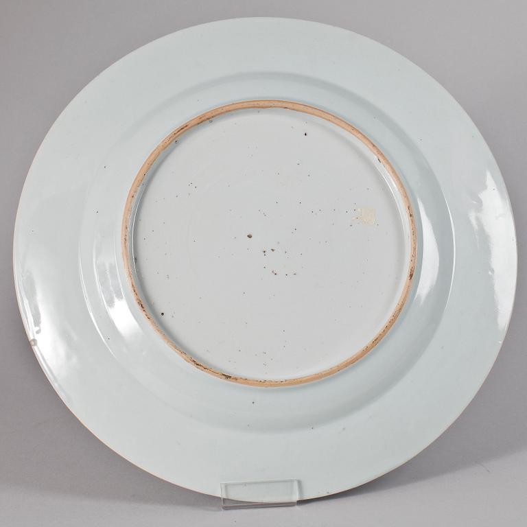 STEKFAT, kompaniporslin.  Qing dynastin, Qianlong (1736-95).