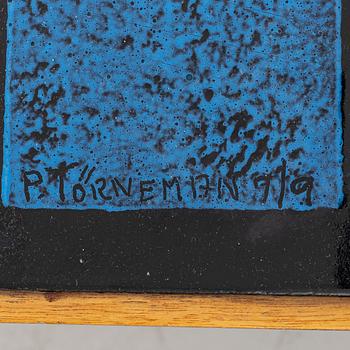 David Rosén, and Algot Törneman, a 'Blue Square' coffee table, Triva, Nordiska Kompaniet, 1950s.