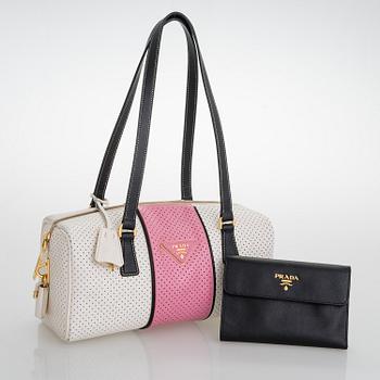 PRADA, Laukku ja lompakko.