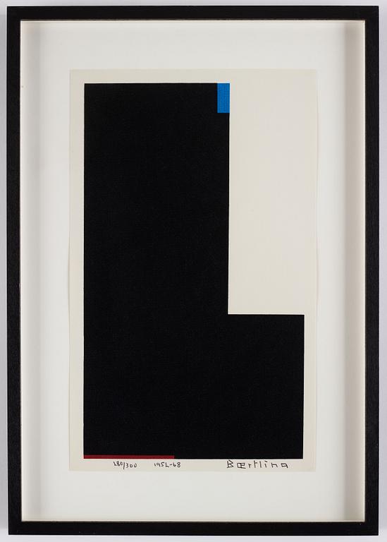 Olle Baertling, färgserigrafi, signerad 280/300.