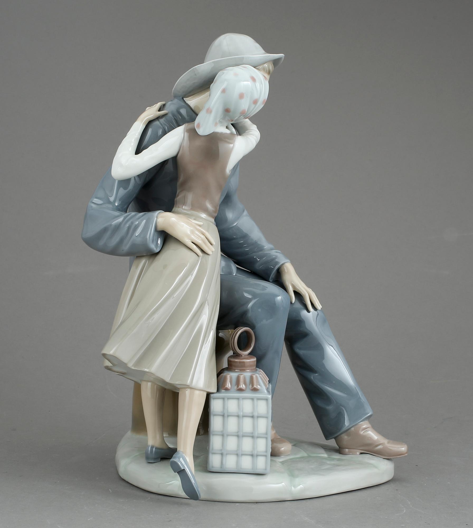 FIGURIN, porslin, Lladro, Spanien.