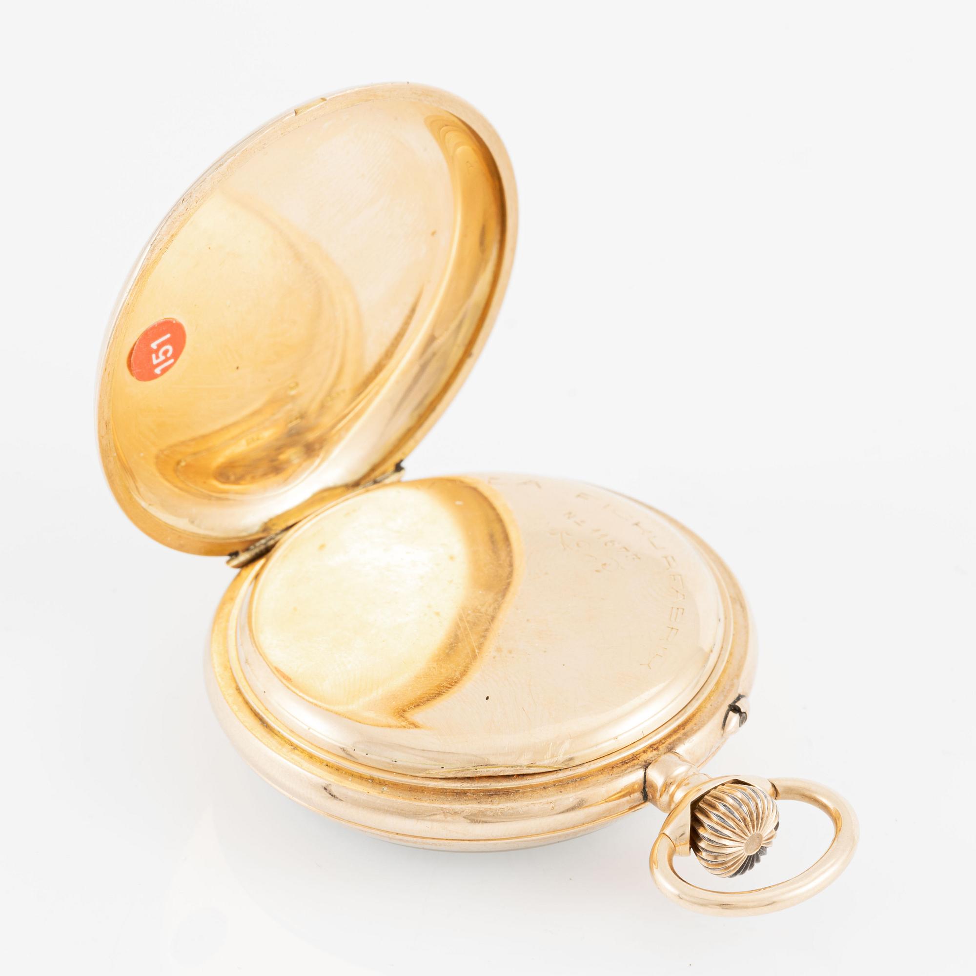 Halda, fickur, 50 mm.