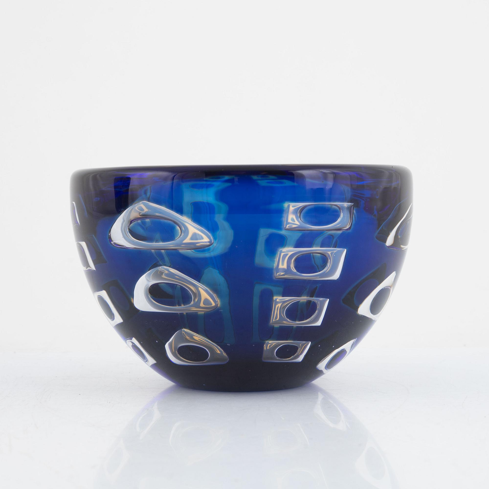 Ingeborg Lundin, skål, "Ariel, Orrefors,