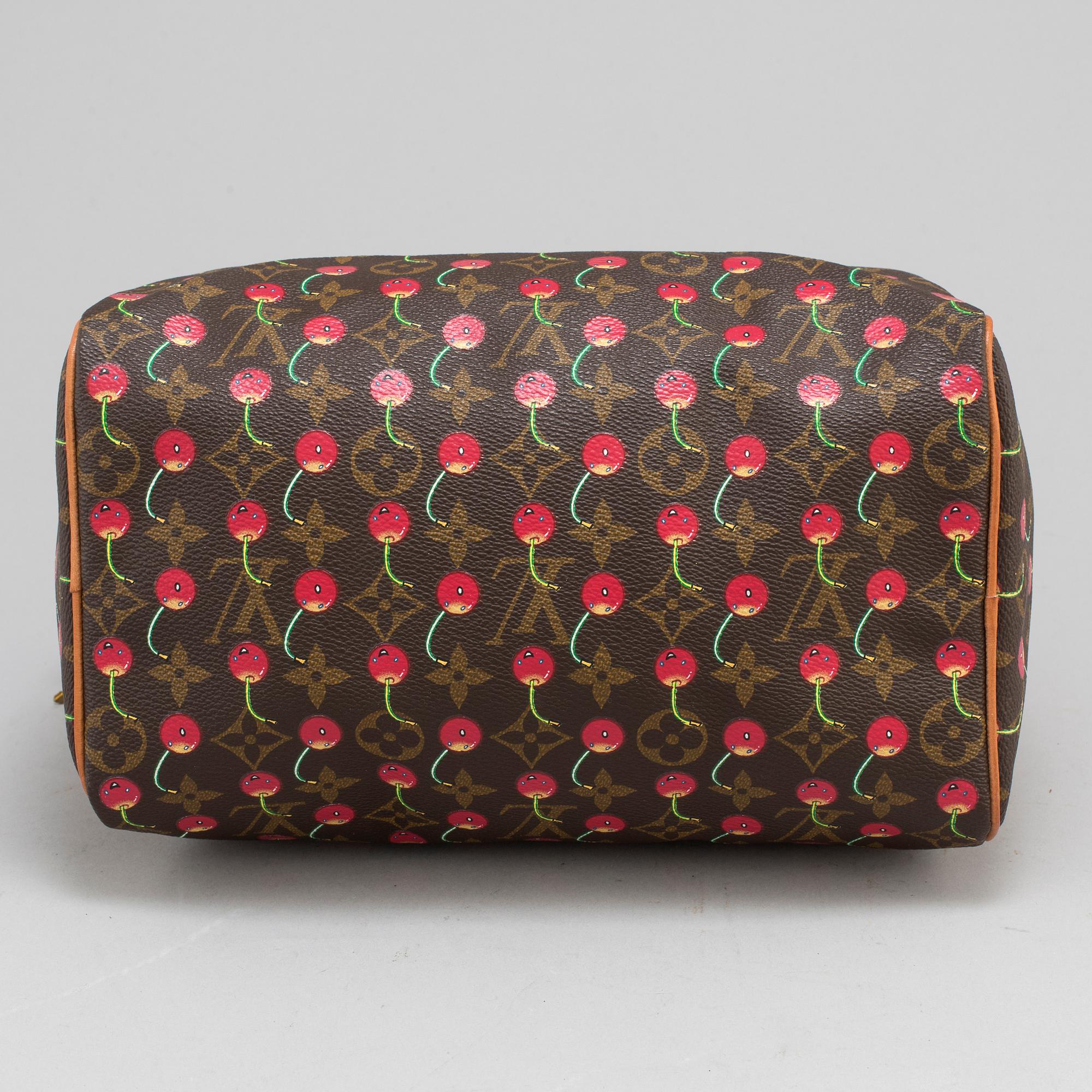 LOUIS VUITTON, "Monogram cerises cherry Speedy 25", limited edition s/s 2005.