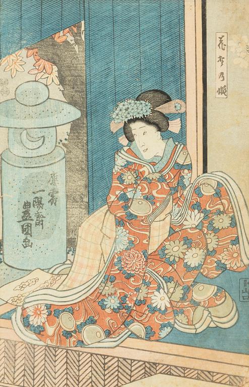 Utagawa Kunisada, Figure scenes.