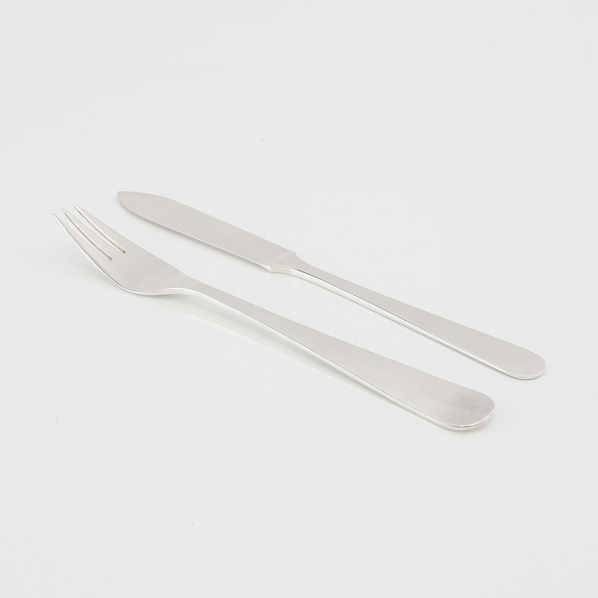 Wiwen Nilsson, bestick 24 dlr silver, Lund 1937 - 1971.