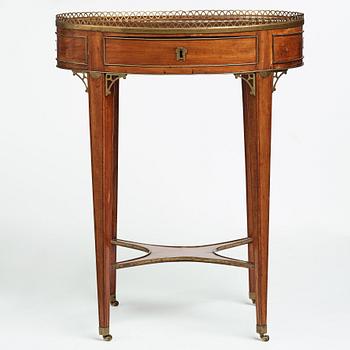 A late Gustavian table, late 18th century.