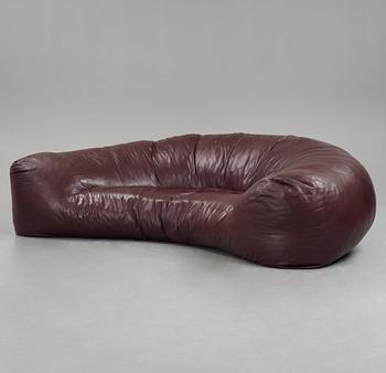 Raphael Raffel, / Raphaël, a "Croissant", sofa, Maison Honoré, Paris 1970's.