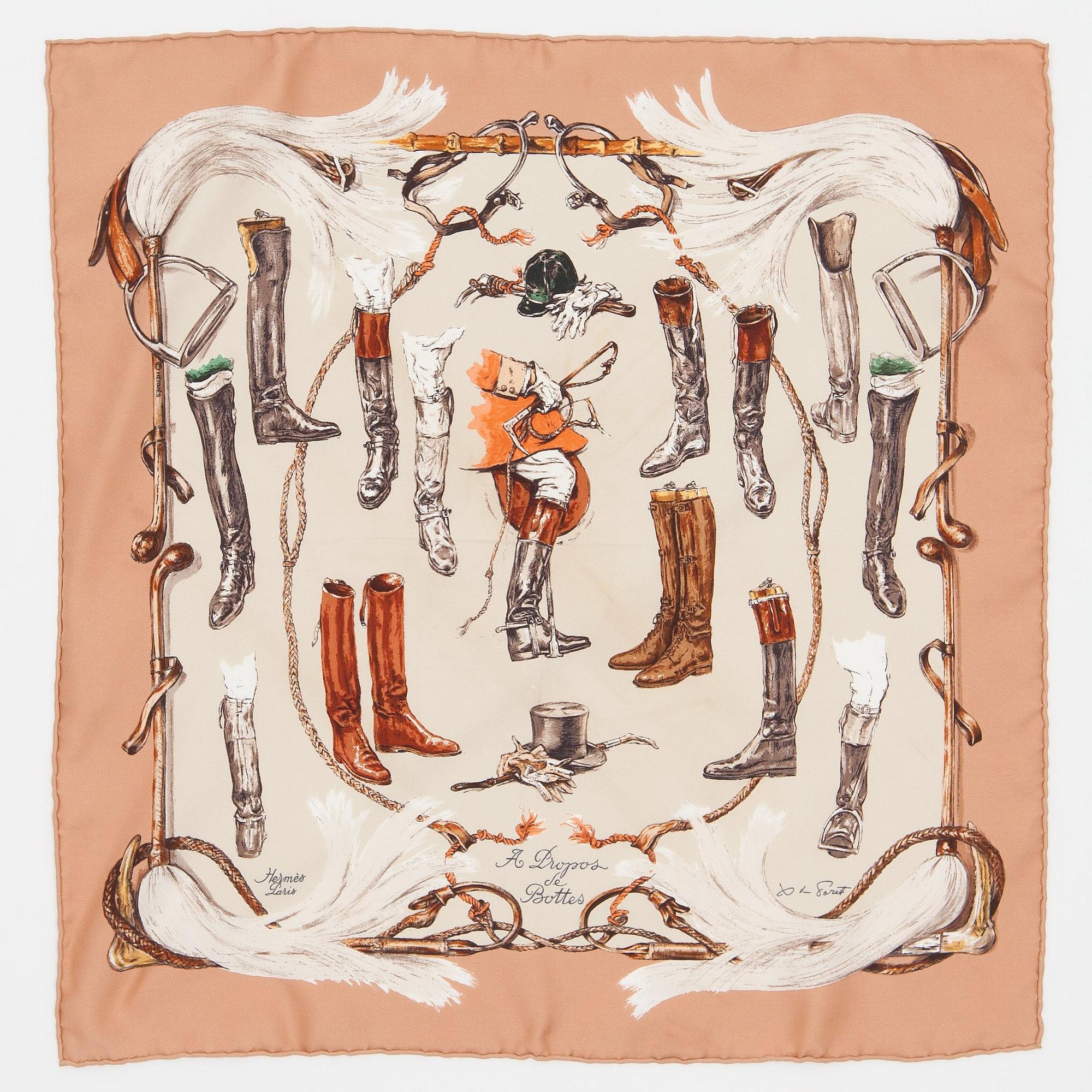 POCHETTER, 2 st, Hermès, "A Propos des Bottes" samt "Retour À La Terre".