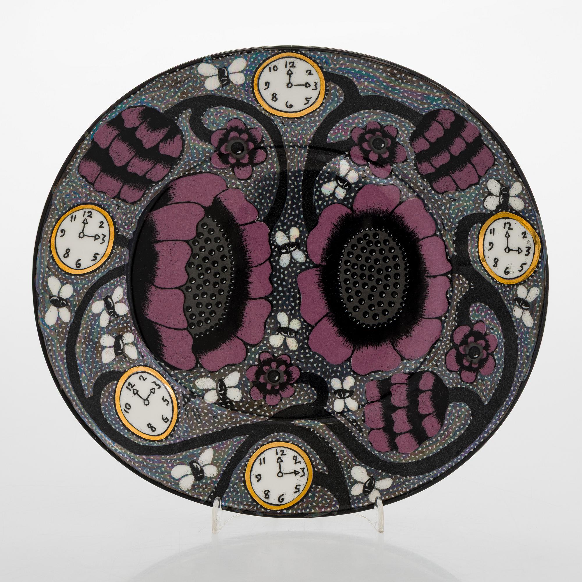 Birger Kaipiainen, fat, porslin, "Elegance/6", numrerad 67. Pro Arte, Arabia.