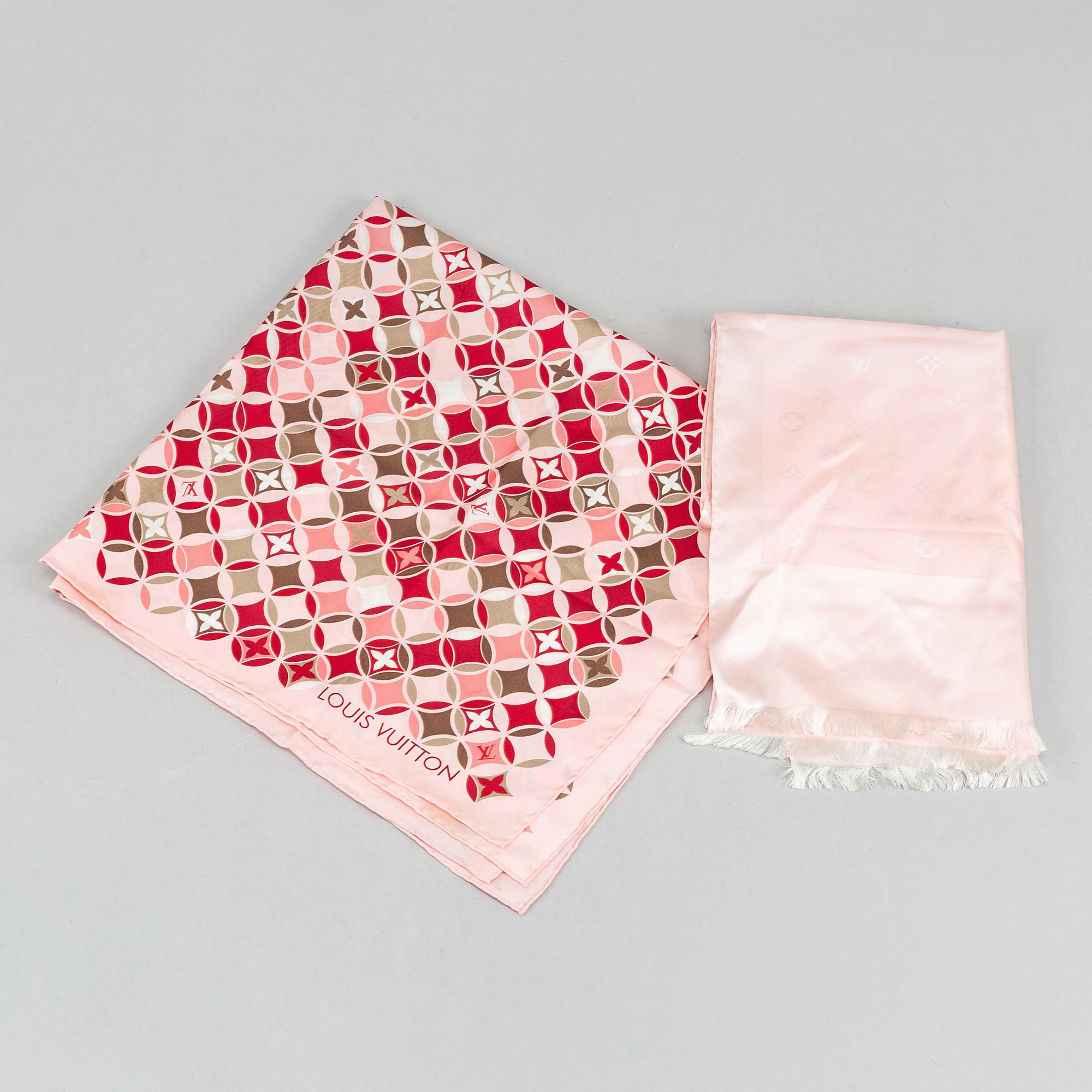 Louis Vuitton, scarves, 2 st.