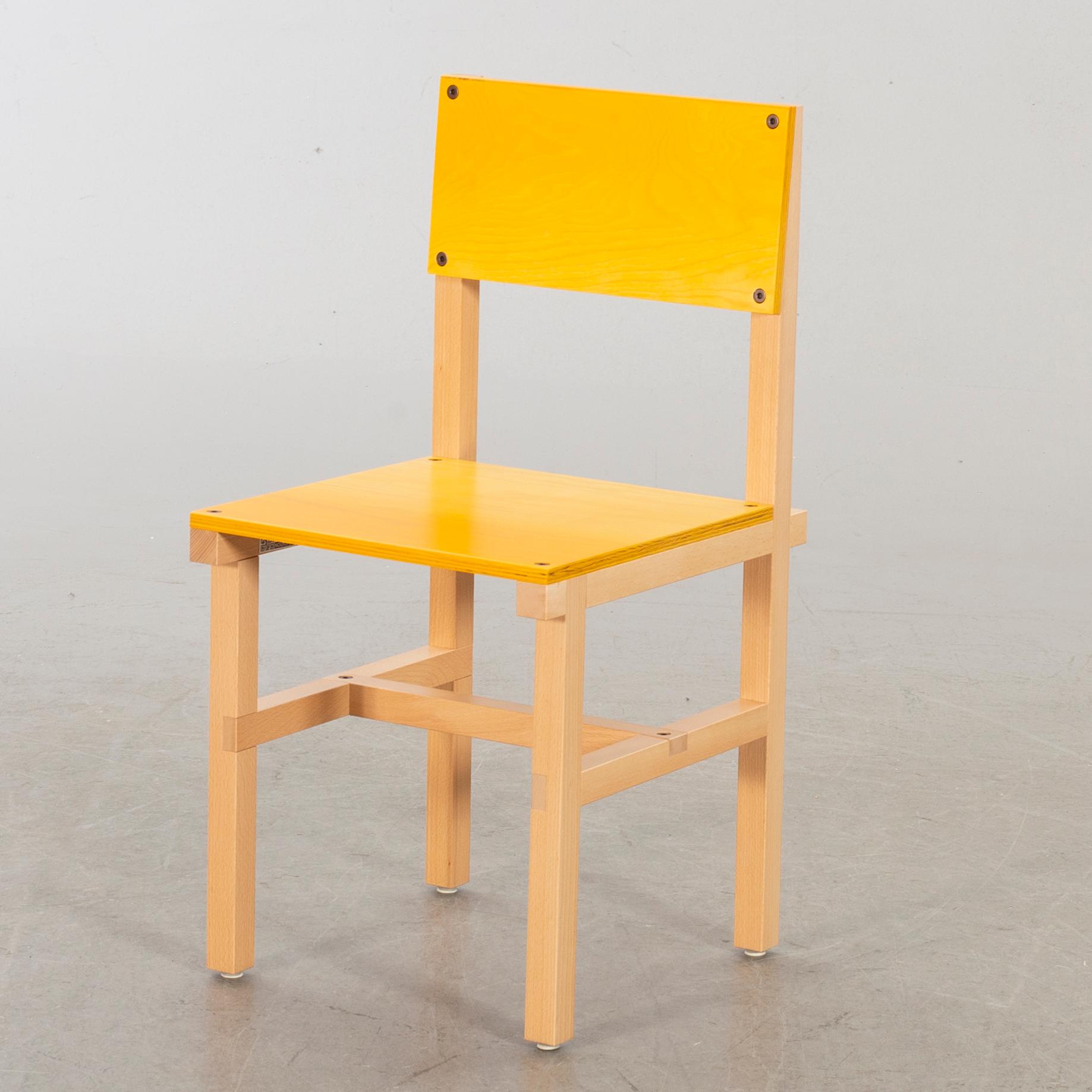 FREDRIK PAULSEN, "Röhsska"Designbaren, chair, Blå Station 2020, Chair 38/102.