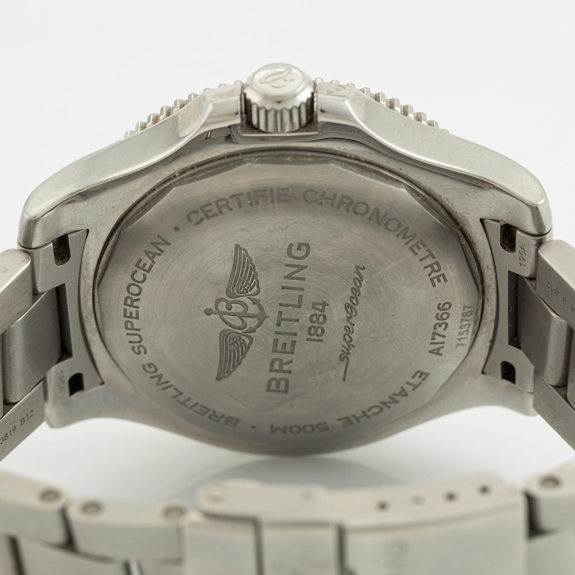 Breitling, Superocean Automatic 42, armbandsur, 42 mm.
