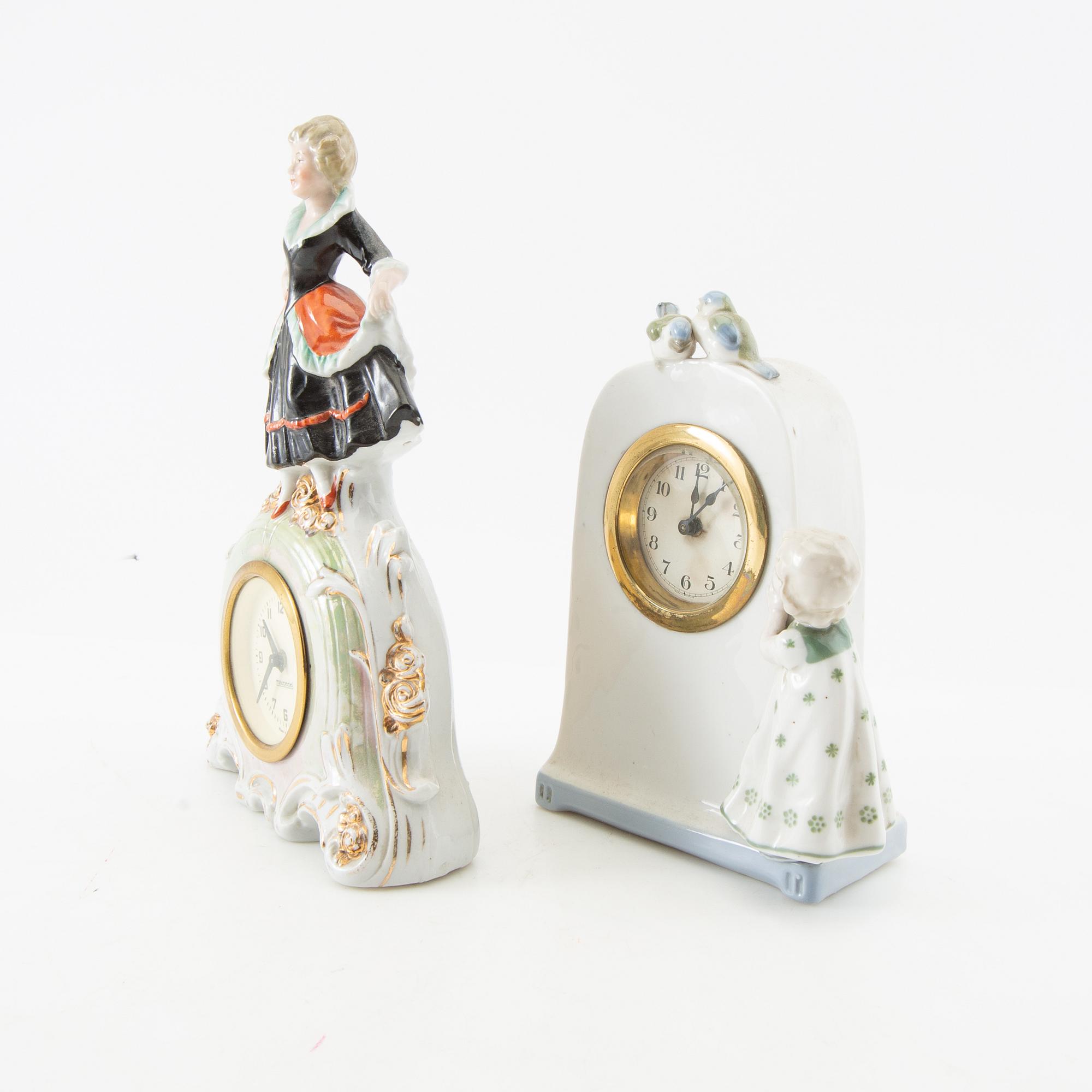 Bordsur 4 st Tyskland 1900-talets första hälft porslin.