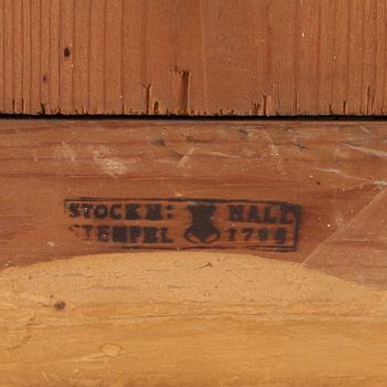 A Gustavian mirror by J. Åkerblad.