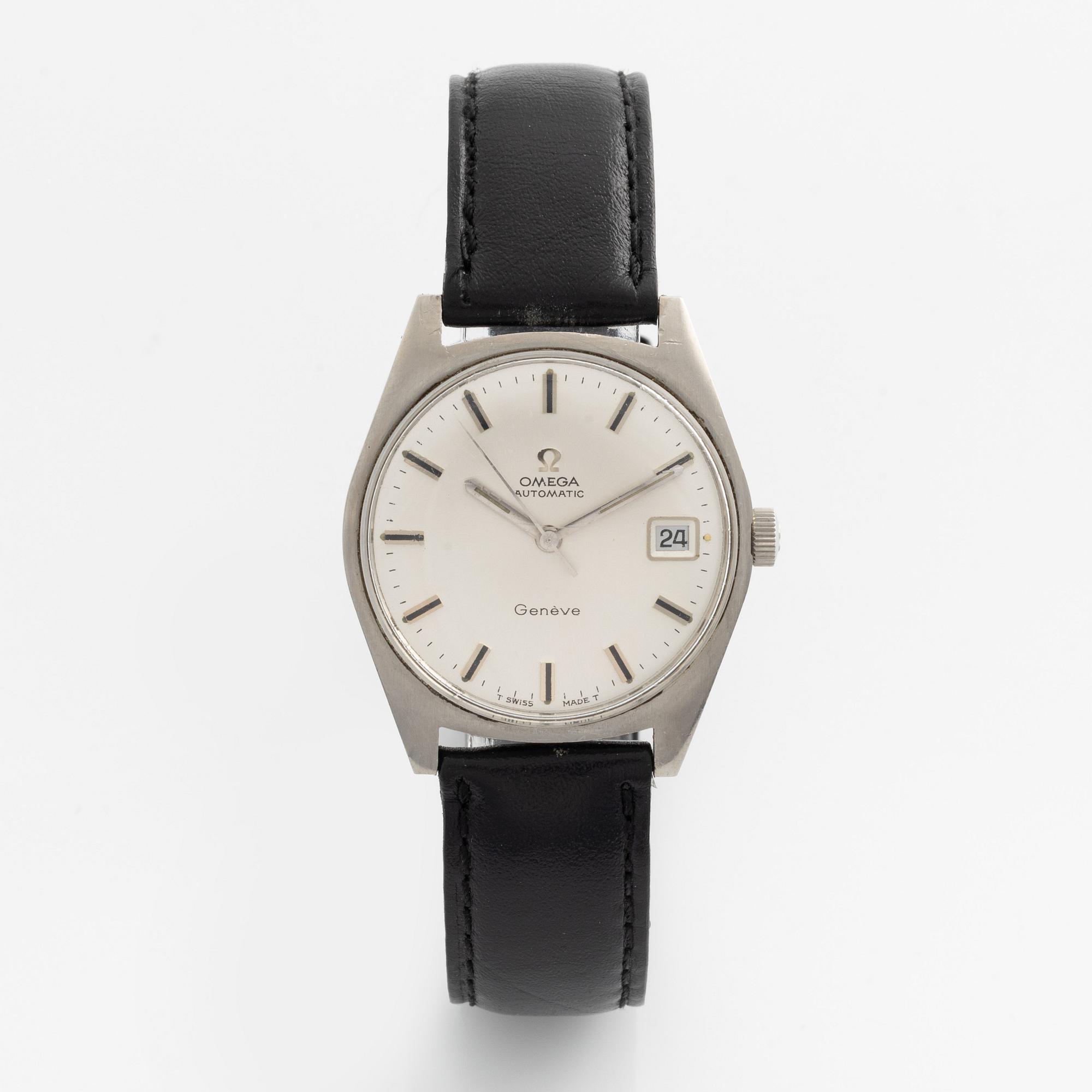 Omega, Genève, armbandsur, 34 mm.