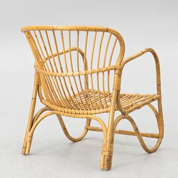 A Swedish Modern armchair, mid-20th Century.