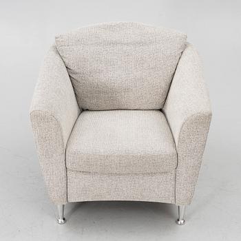 Sofa and armchair, Brunstad, Norway, contemporary.