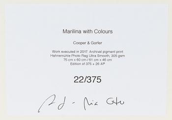 Cooper & Gorfer, "Marilina with Colours" 2017.