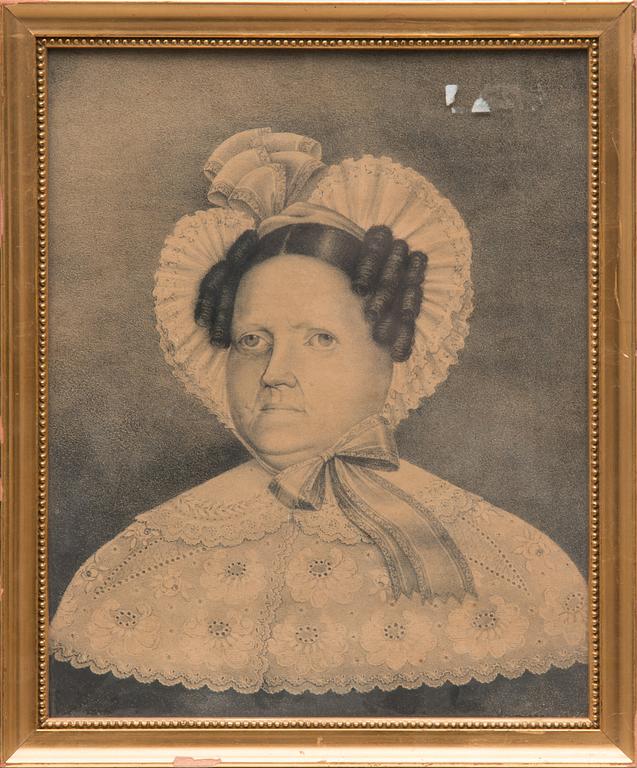 OKÄND KONSTNÄR, 6 arbeten från släkten Palmqvist, sent 1700- och 1800-tal.