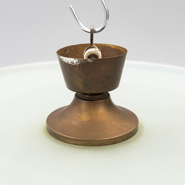 Harald Notini, a ceiling lamp model 10918, Arvid Böhlmarks Lampfabrik, Stockholm, 1930s.