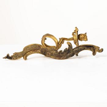 A pair of Rococo-style appliques, France, circa 1900.