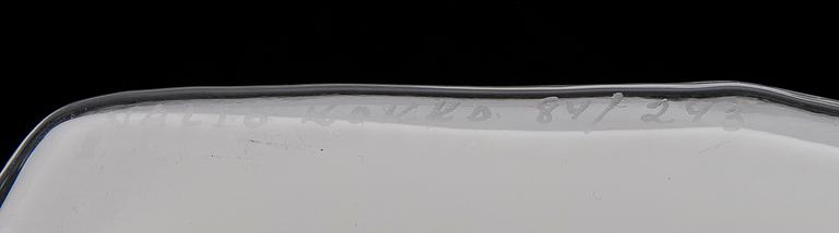VALTO KOKKO, MALJAKKO, signeerattu Valto Kokko 84/243, Iittala, 1900-luvun jälkipuoli.