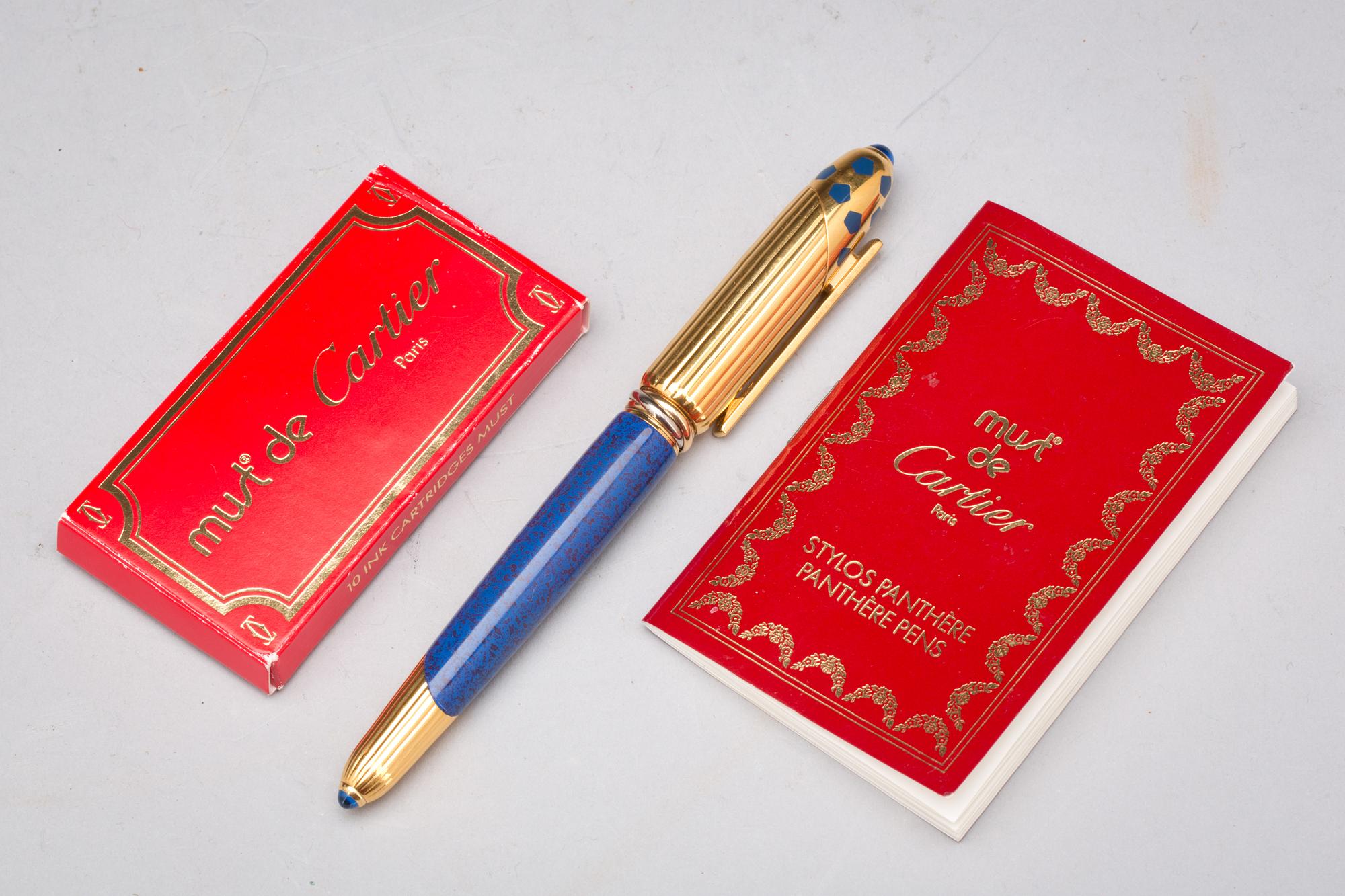 RESERVOARPENNA. Cartier, 18k i stift.