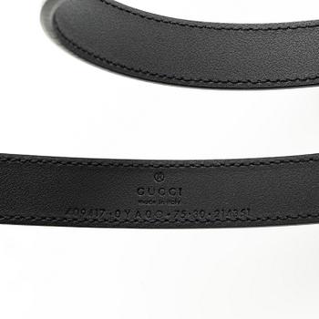 Gucci, skärp, storlek 75.