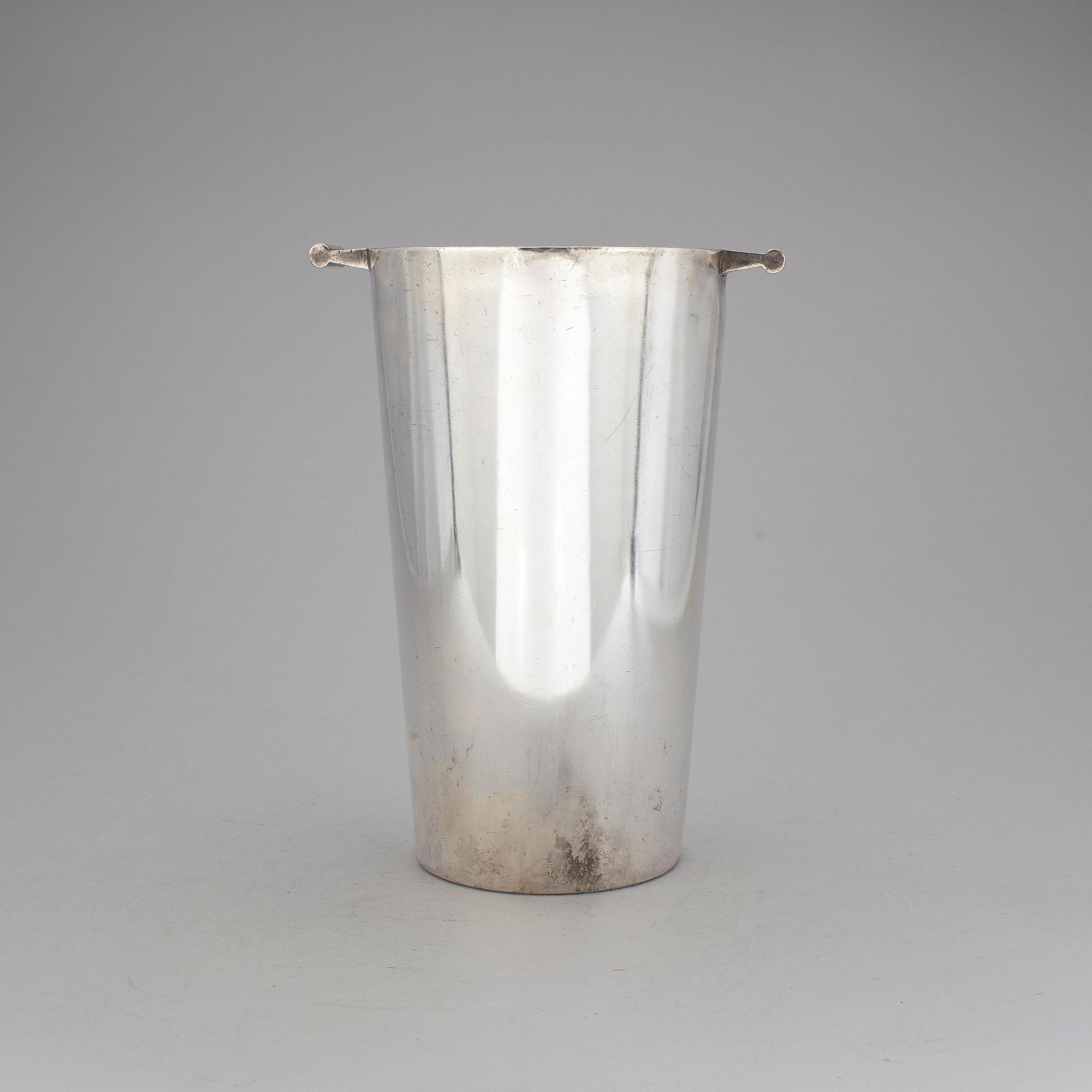 CHAMPAGNEKYLARE, pläter, Hollandia plate, "Continental", Art decó-stil, 1900-talets mitt.