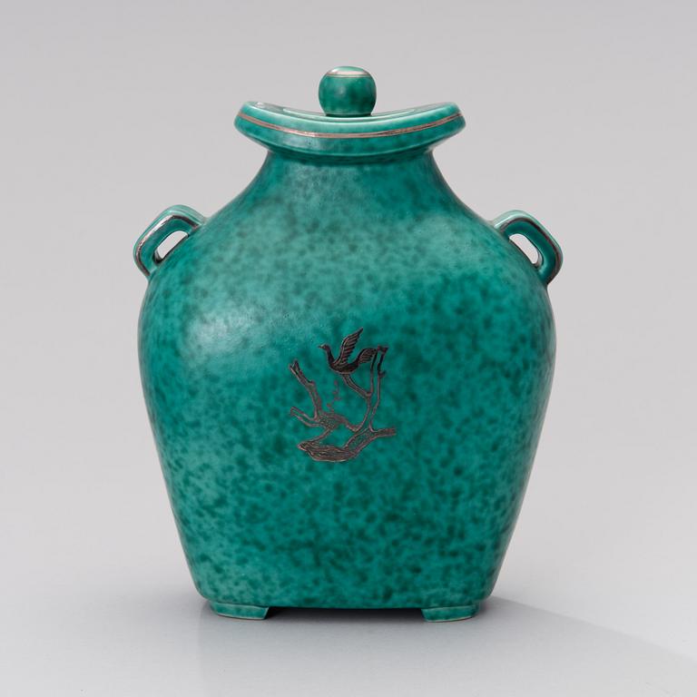 WILHELM KÅGE, urna, stengods, Argenta A22, Gustavsberg.