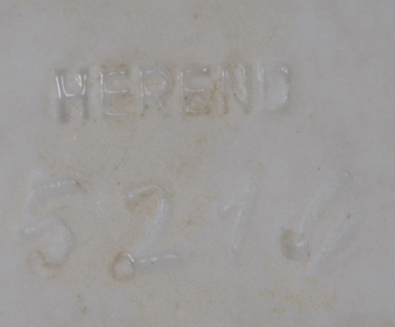 FIGURIN, porslin, Herend, 1900-tal.