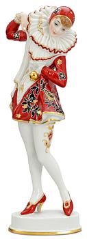 893. A Rosenthal 'Pierrette' porcelain figure by Constantin Holzer-Defanti, model 579, Germany 1929.