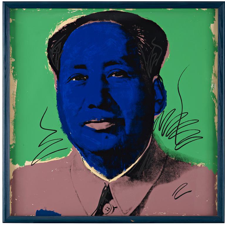 Andy Warhol, "Mao".